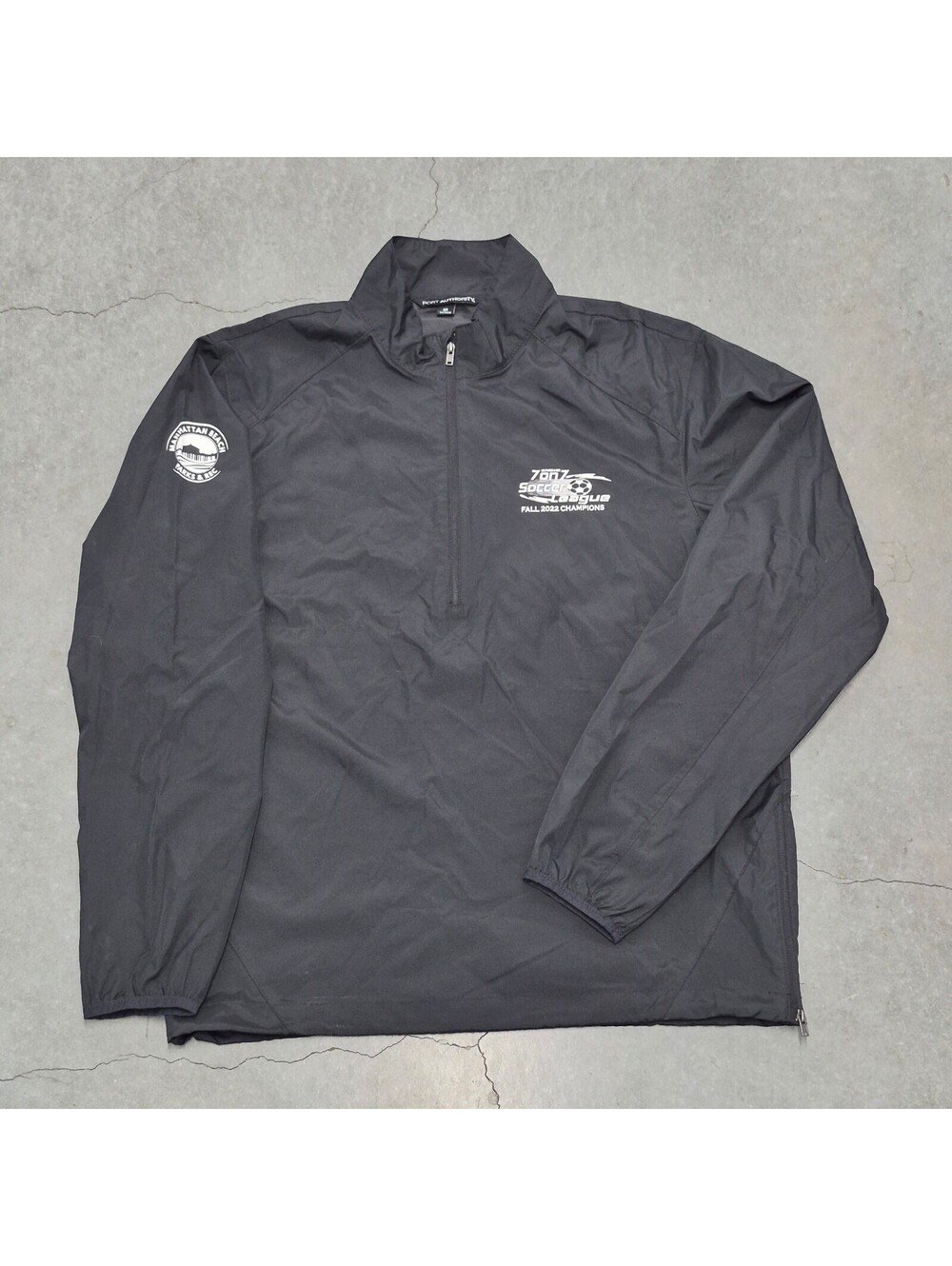 Port Athority Manhattan Beach Parks & Rec Soccer Windbreaker Jacket